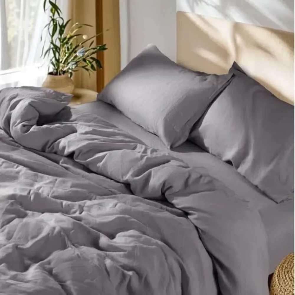 SONORO KATE 100% French Linen Duvet Cover CALIFORNIA KING